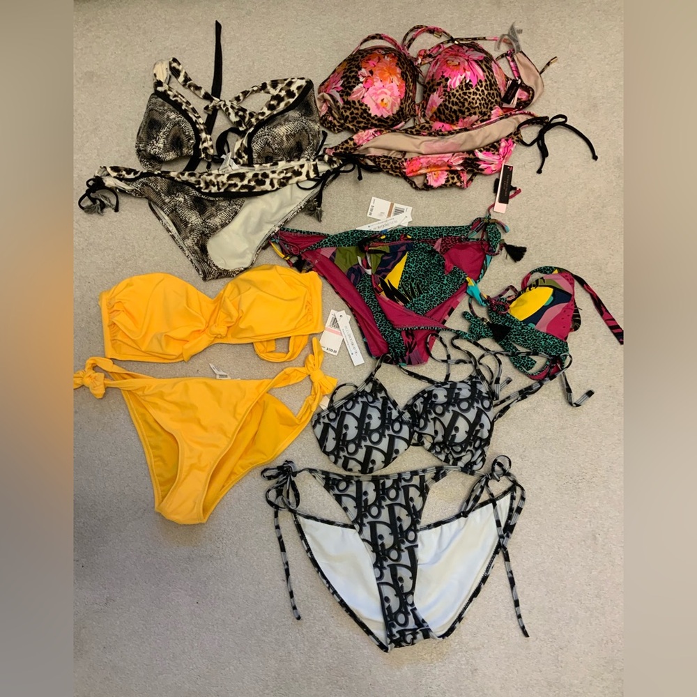 Bikinis tie, side string